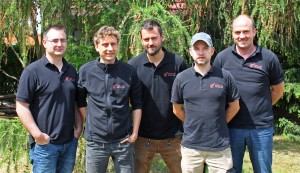 Das Ausbilderteam in Störmthal