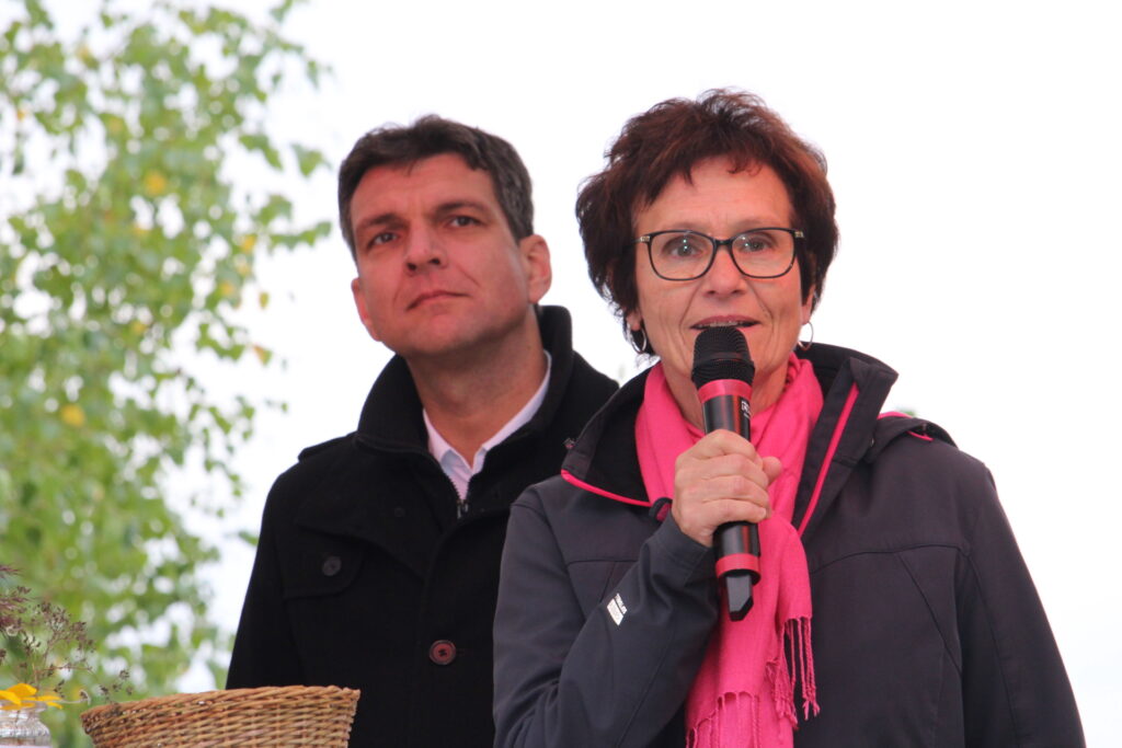 Gabriele Lantzsch beim 10-jährigen Jubiläum des Seehaus Leipzig
